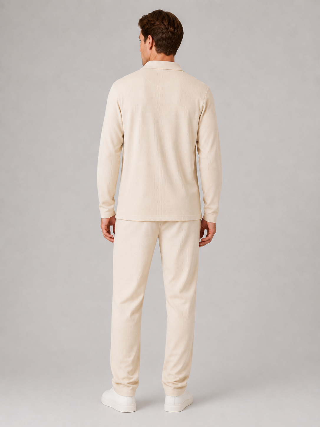 Yanis | Ensemble Polo Quart de Zip & Pantalon