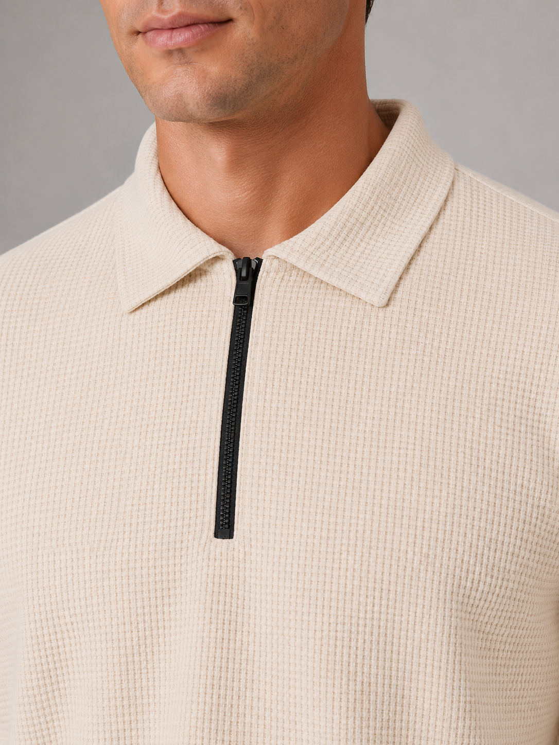 Yanis | Ensemble Polo Quart de Zip & Pantalon