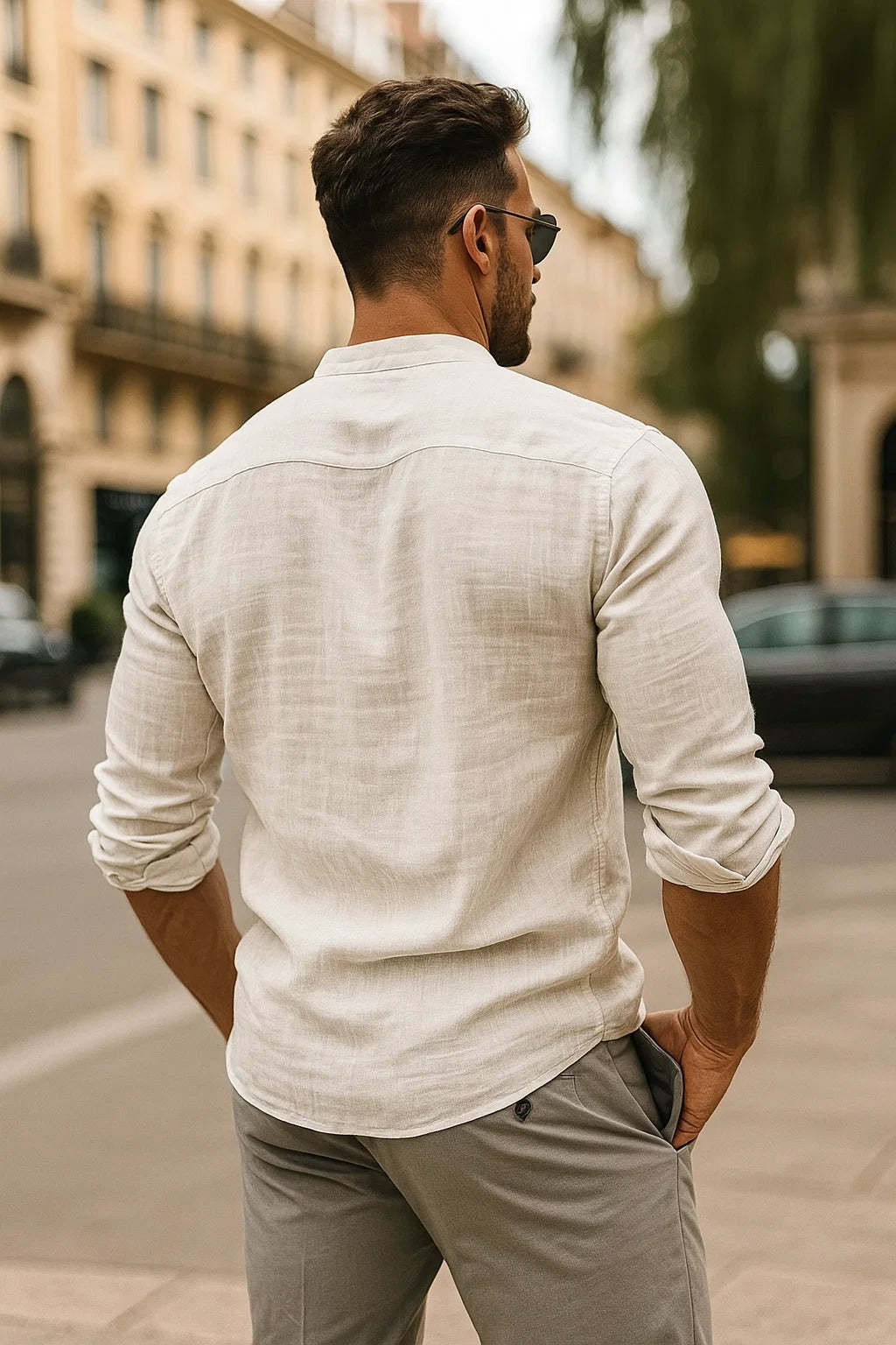 Claude | Chemise Décontractée Manches 3/4