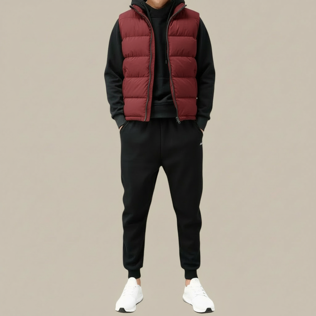 Tobie | Gilet Matelassé Zippé