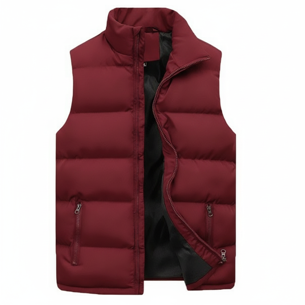Tobie | Gilet Matelassé Zippé