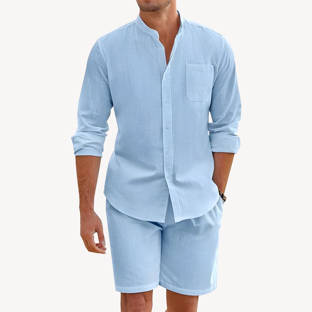 Constantin | Ensemble Col Officier Short