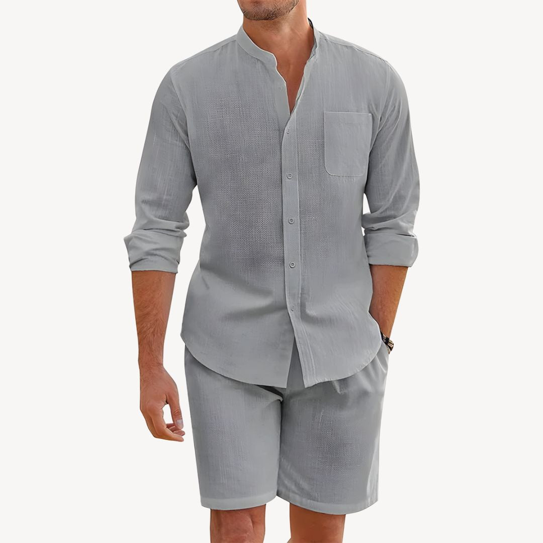Constantin | Ensemble Col Officier Short