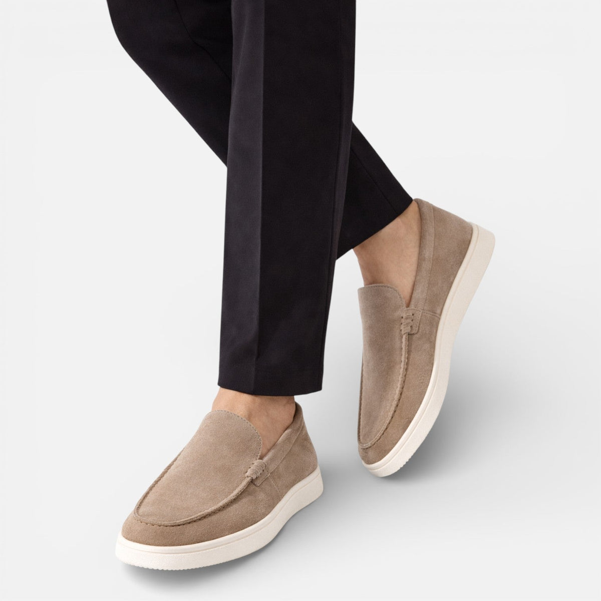 Anatole | Mocassins Suédine Sans Lacets