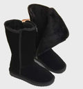 Lilou | Bottes Hautes Fourrées Semelle Plate