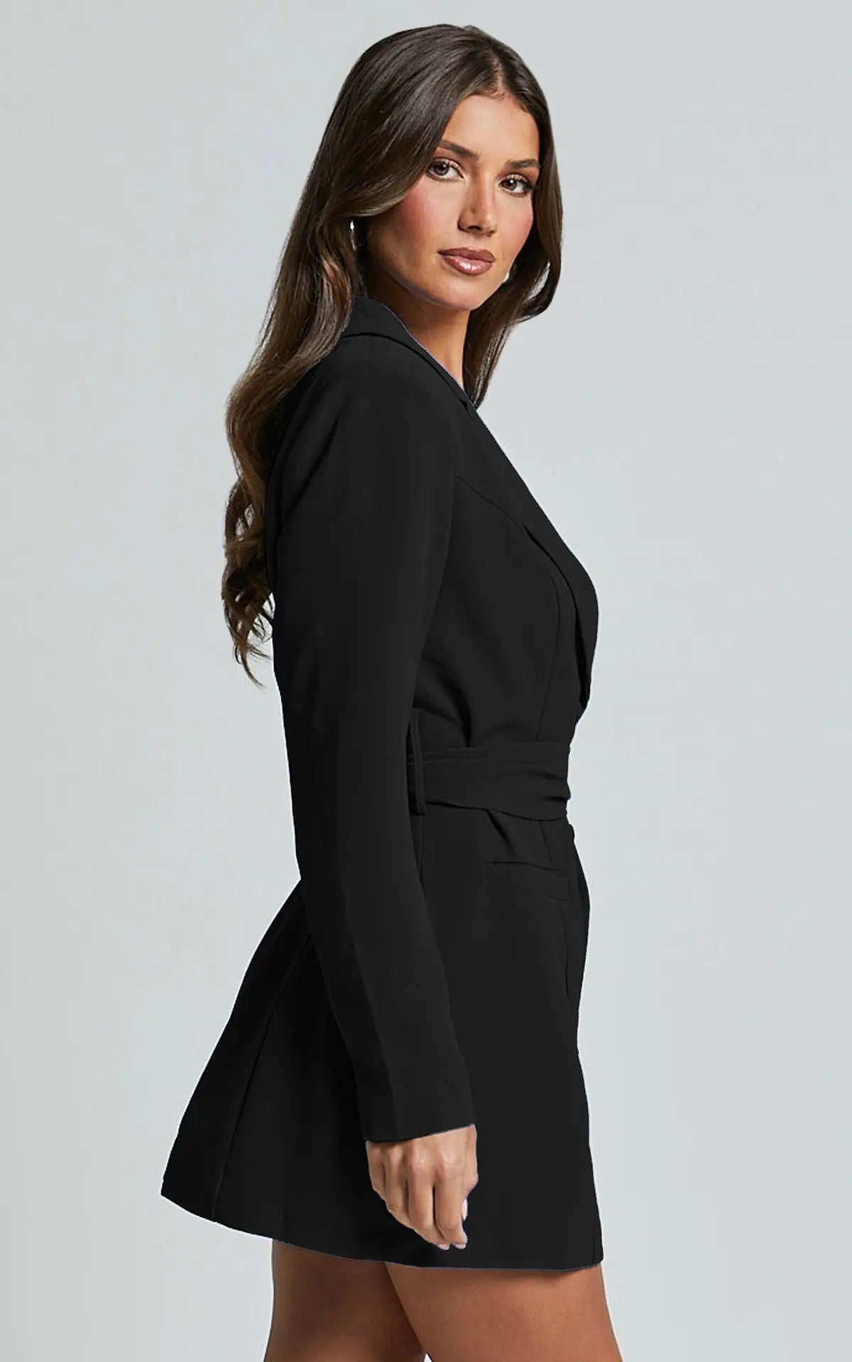 Valérie | Robe Blazer Ceinturée Femme