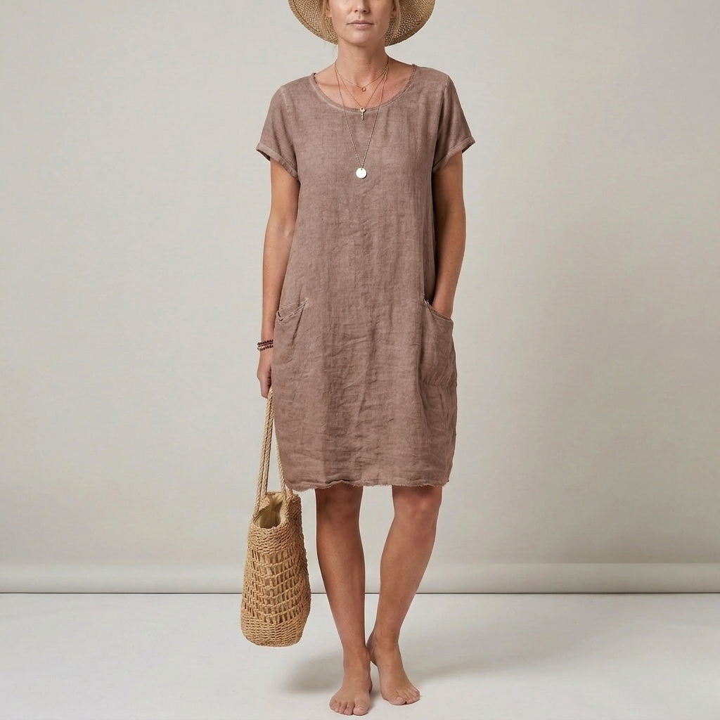 Lucille | Robe Courte Poches