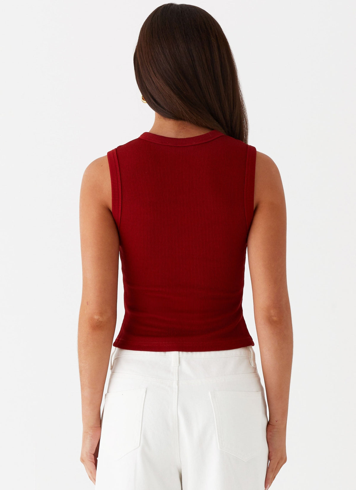 Séraphine | Débardeur Côtelé Boutonné Femme