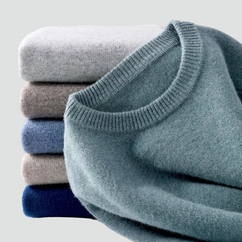 Paterne | Pull Col Rond Laine Mérinos