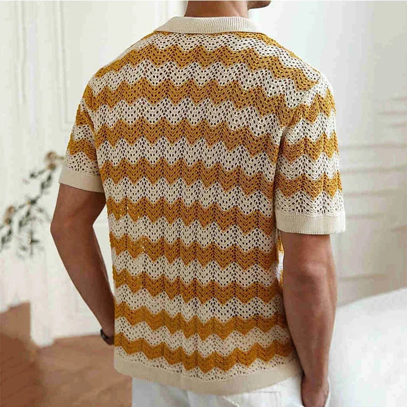 Mathurin | Chemise Crochet Zigzag