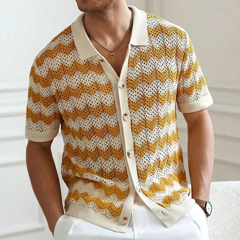 Mathurin | Chemise Crochet Zigzag