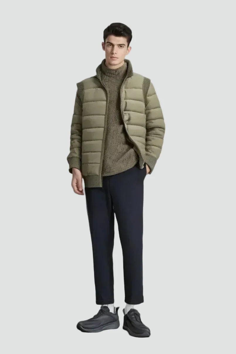Maximilien | Gilet Matelassé Doublure Teddy