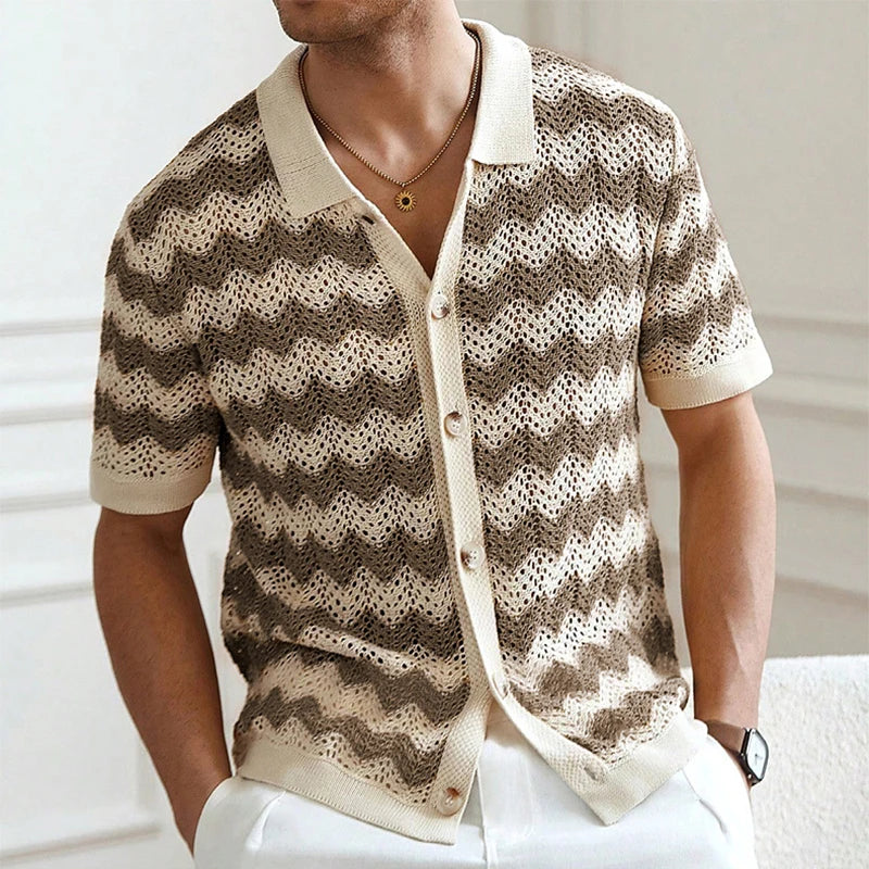 Mathurin | Chemise Crochet Zigzag