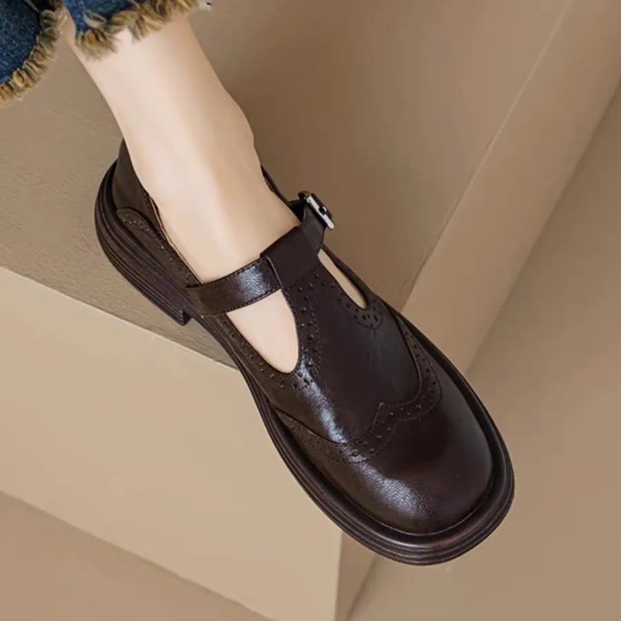 Nolwenn | Chaussures Cuir Brides Femme