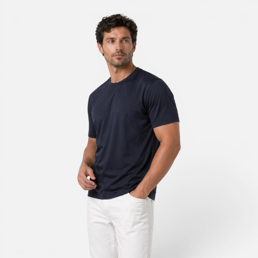 Cédric | T-Shirt Rafraîchissant Soie Glacée