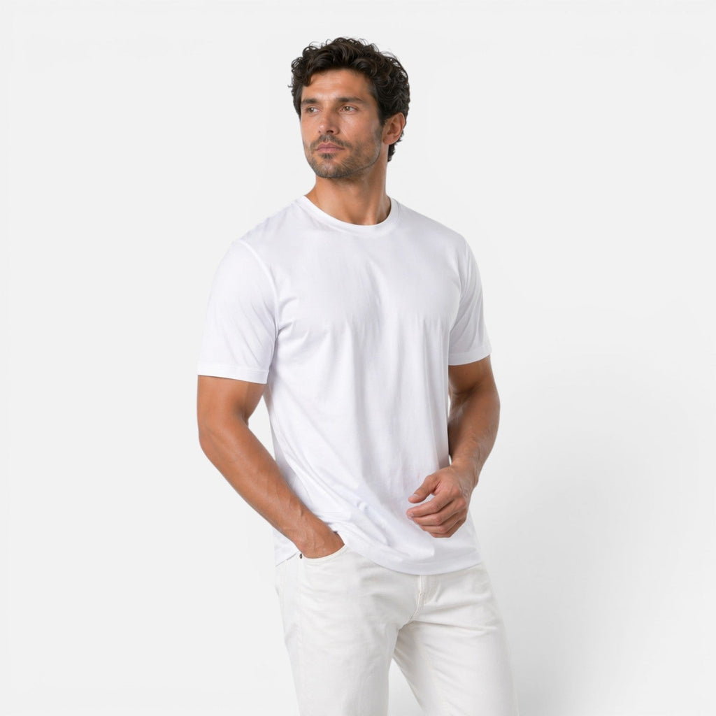 Cédric | T-Shirt Rafraîchissant Soie Glacée