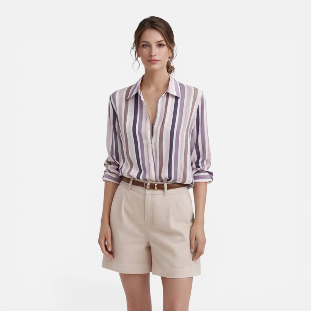 Ingrid | Blouse Rayée Été Femme