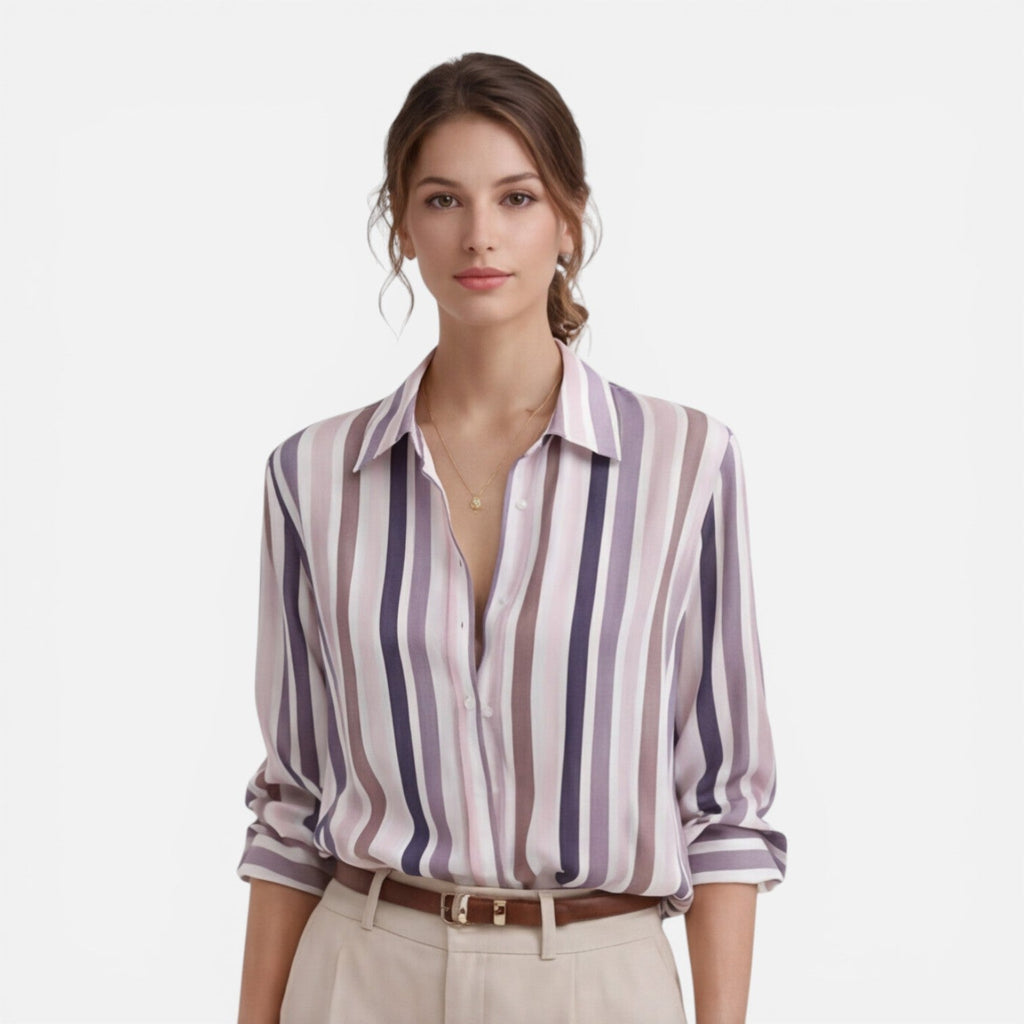 Ingrid | Blouse Rayée Été Femme