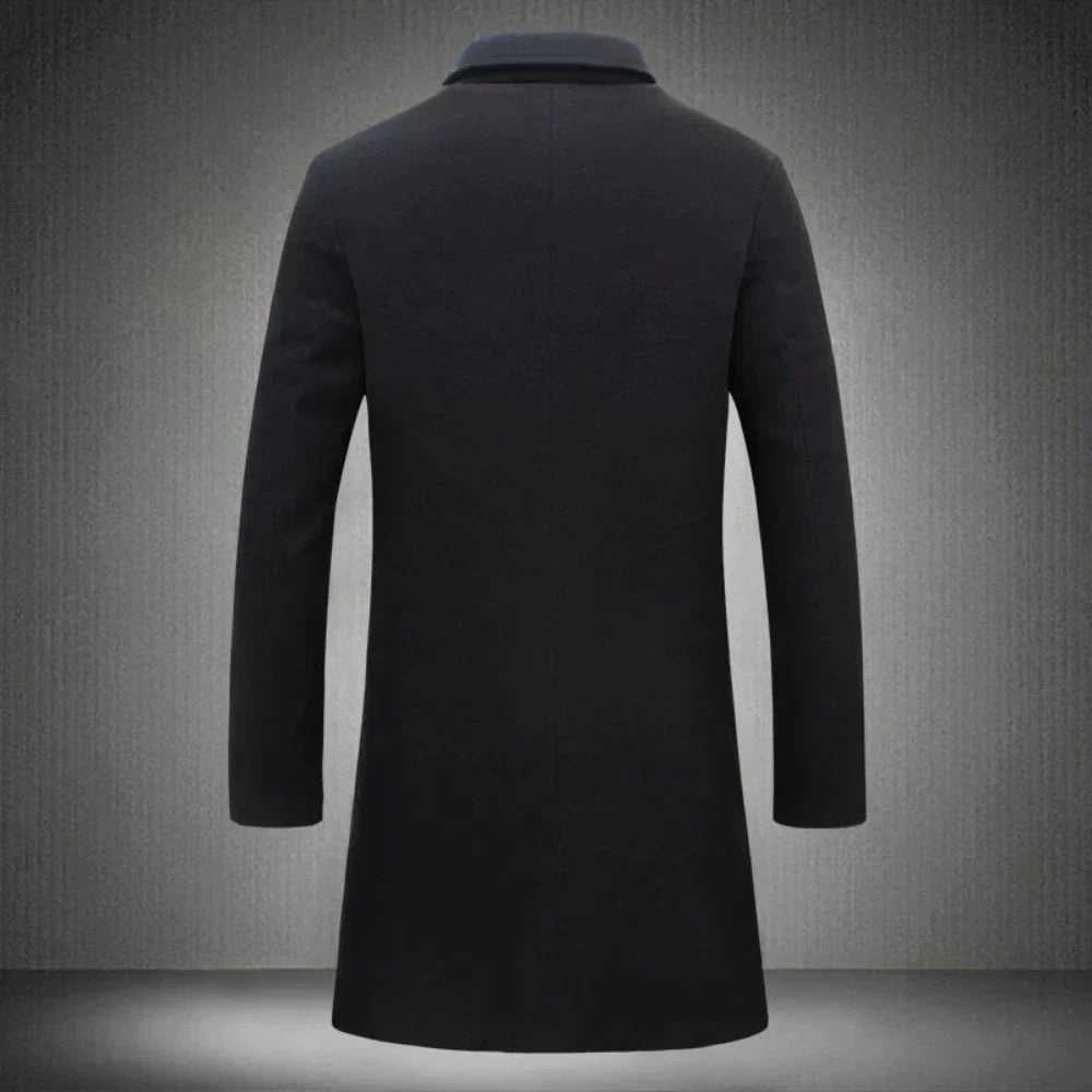 Médard | Manteau Long Col Tailleur