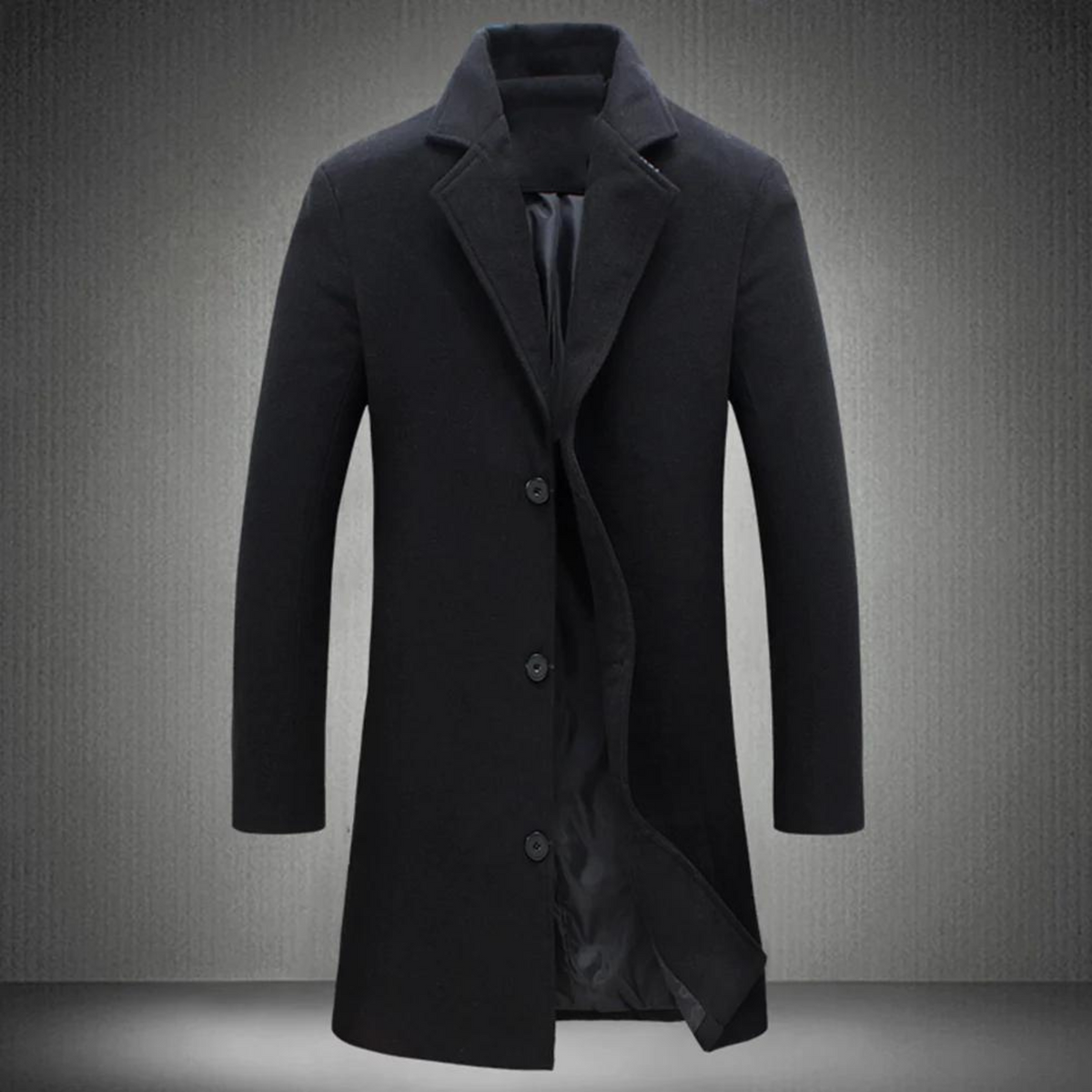 Médard | Manteau Long Col Tailleur