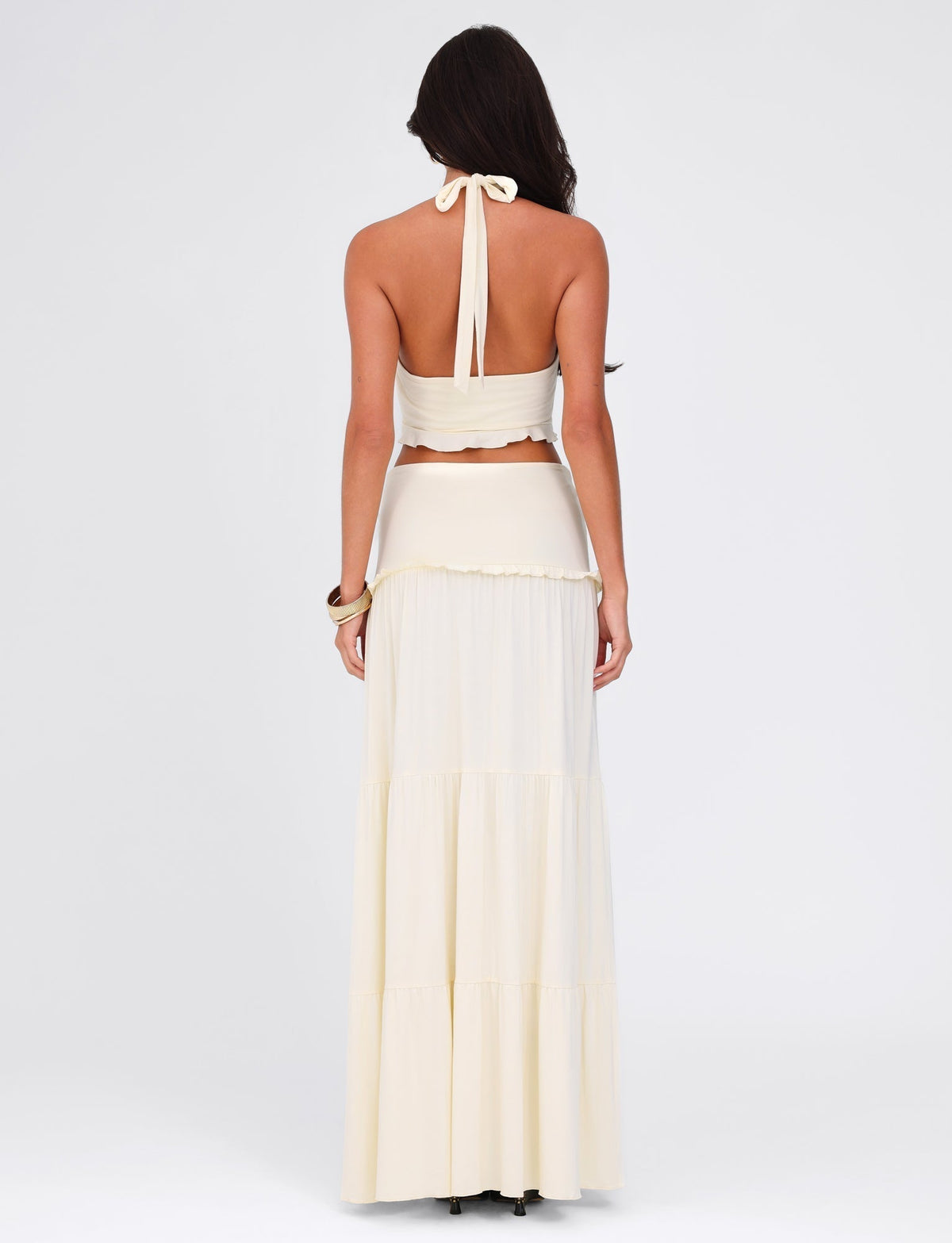 Apolline | Ensemble Top Dos Nu et Jupe Maxi Femme