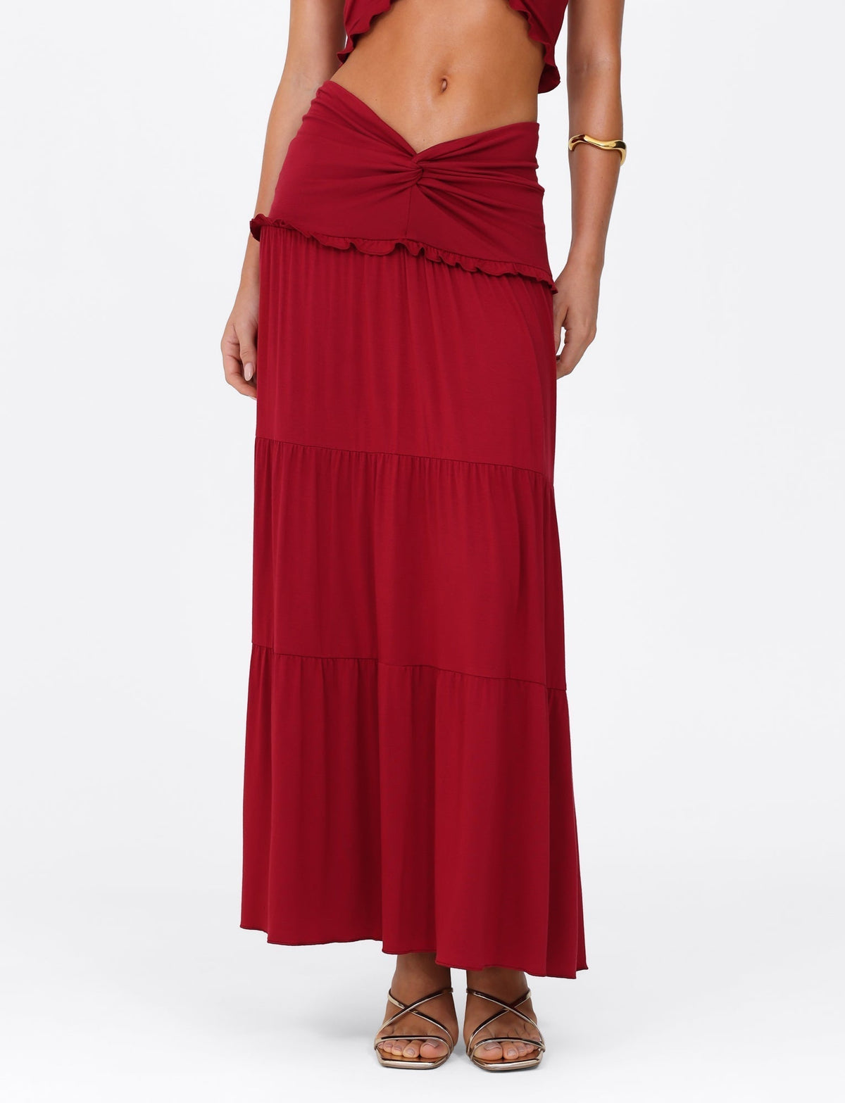 Apolline | Ensemble Top Dos Nu et Jupe Maxi Femme