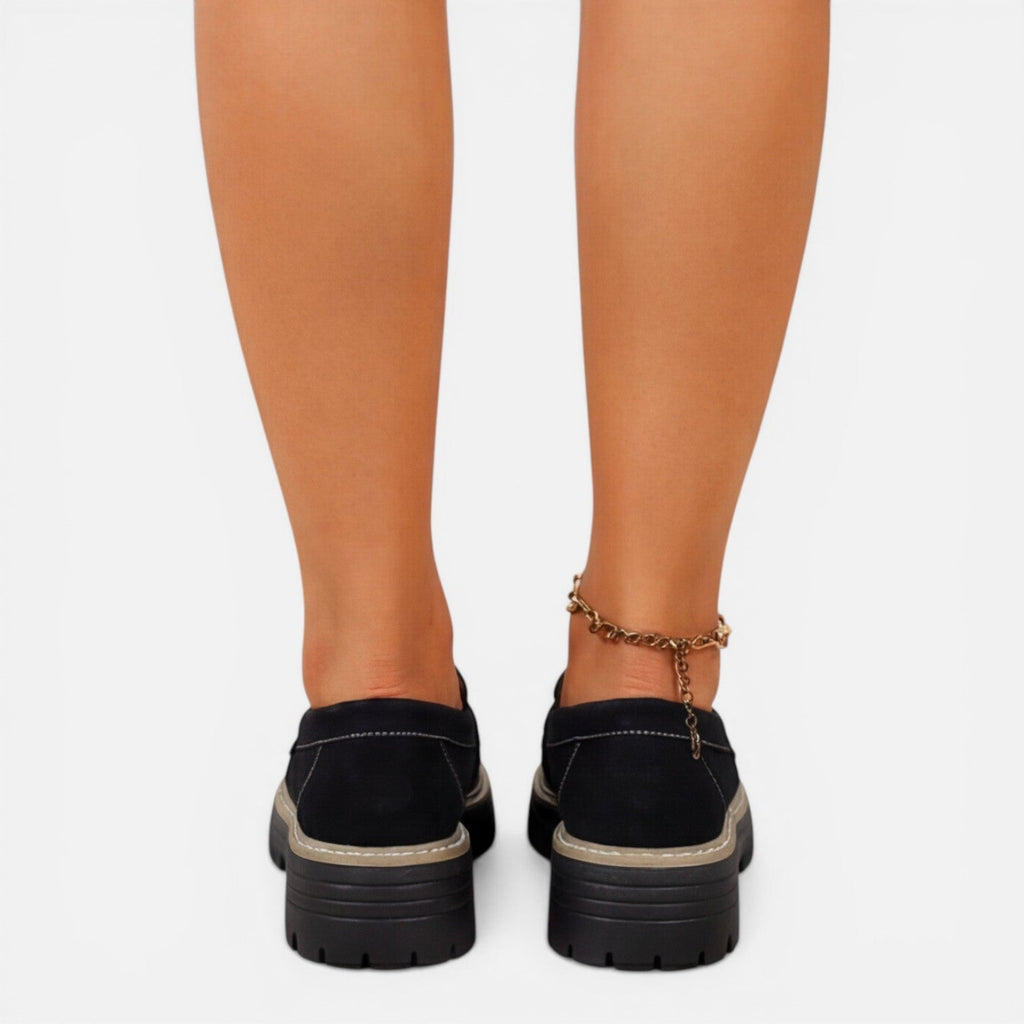Priscille | Mocassins Semelle Épaisse Femme