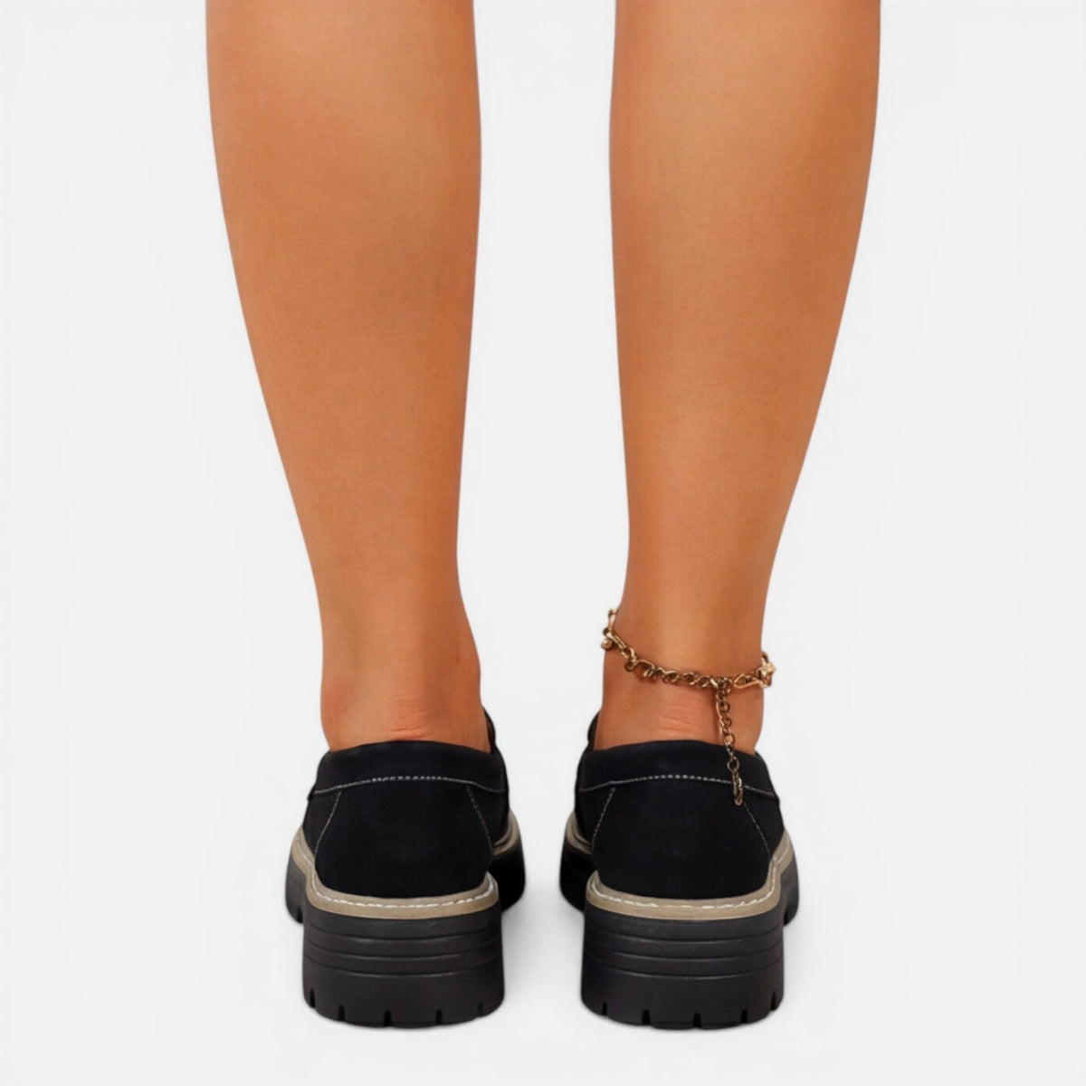 Priscille | Mocassins Semelle Épaisse Femme