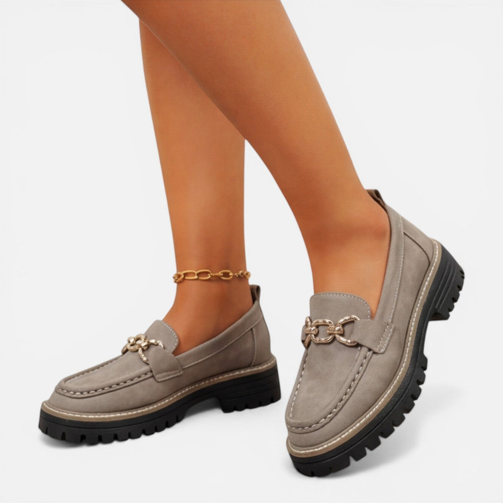Priscille | Mocassins Semelle Épaisse Femme