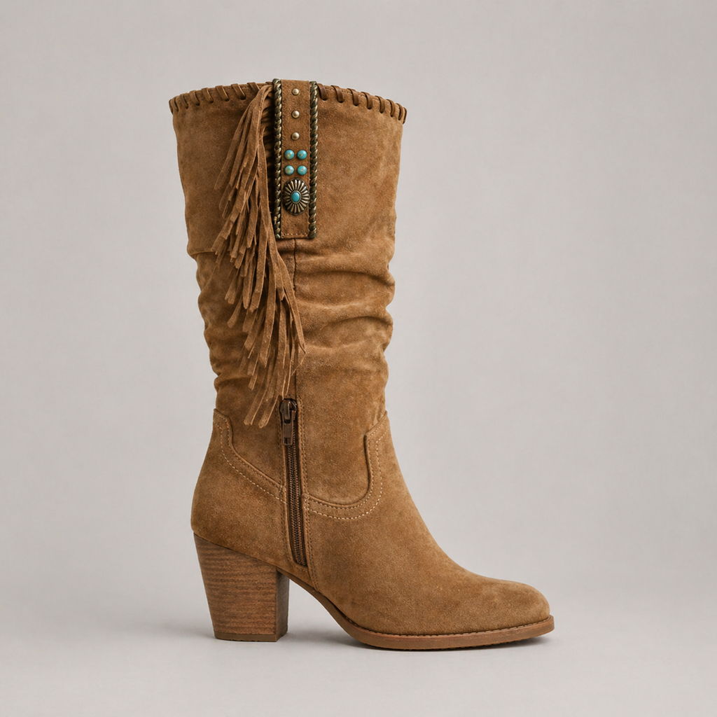 Lorraine | Bottes Cowboy Franges Femme