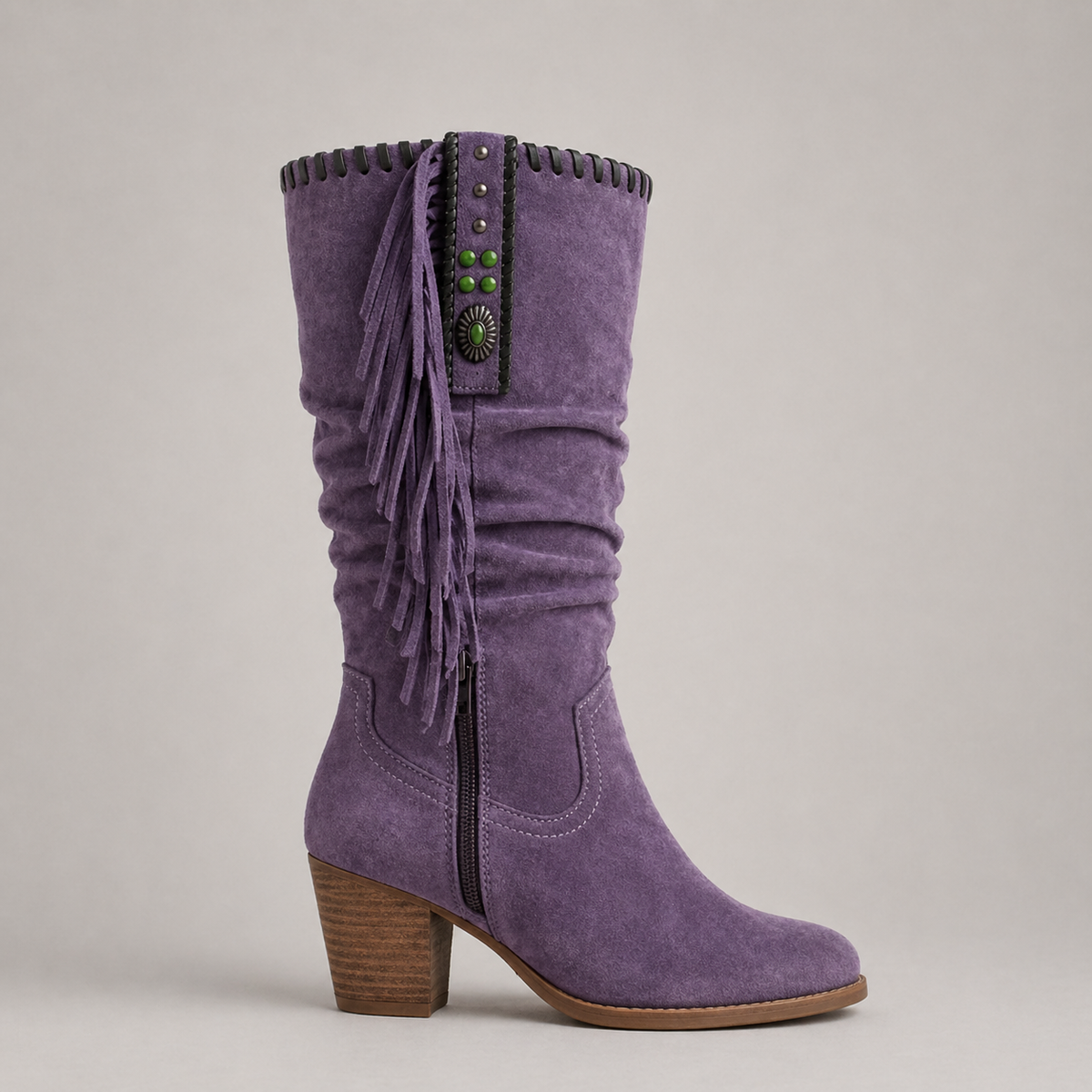 Lorraine | Bottes Cowboy Franges Femme