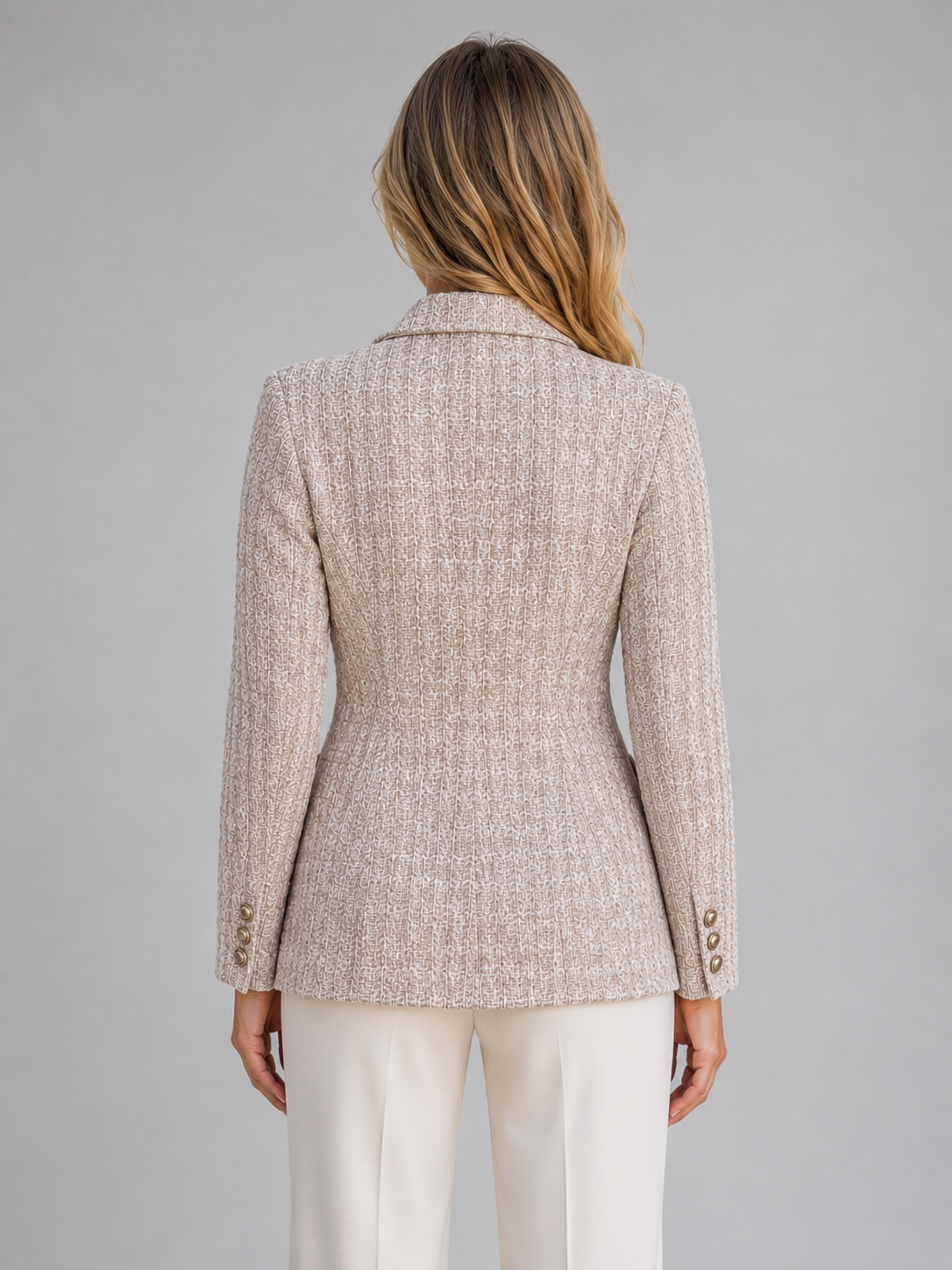 Sévérine | Blazer Tweed Croisé