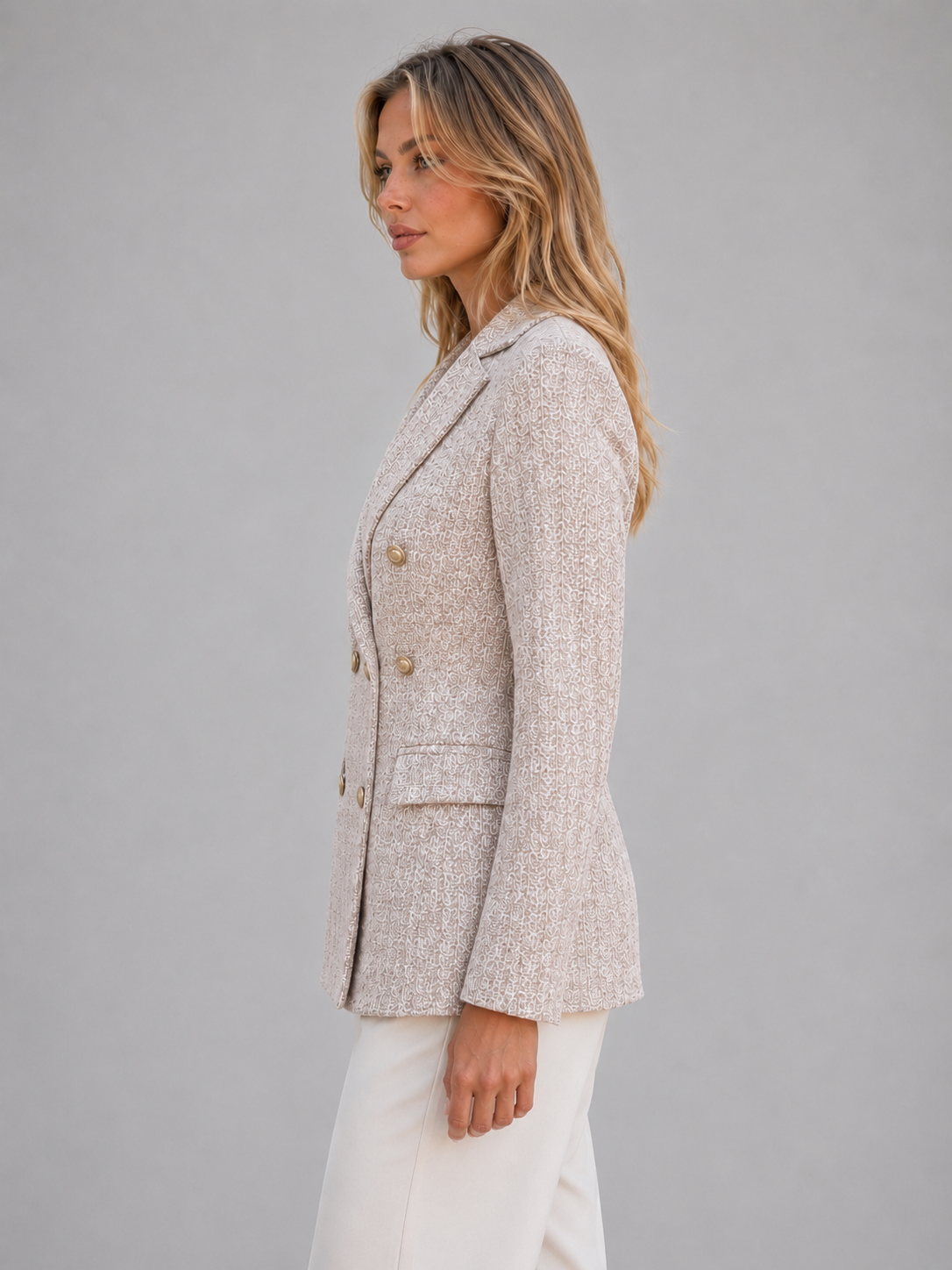 Sévérine | Blazer Tweed Croisé