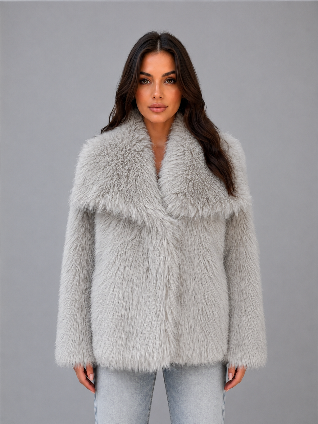 Corinne | Veste Fausse Fourrure Femme