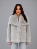 Corinne | Veste Fausse Fourrure Femme