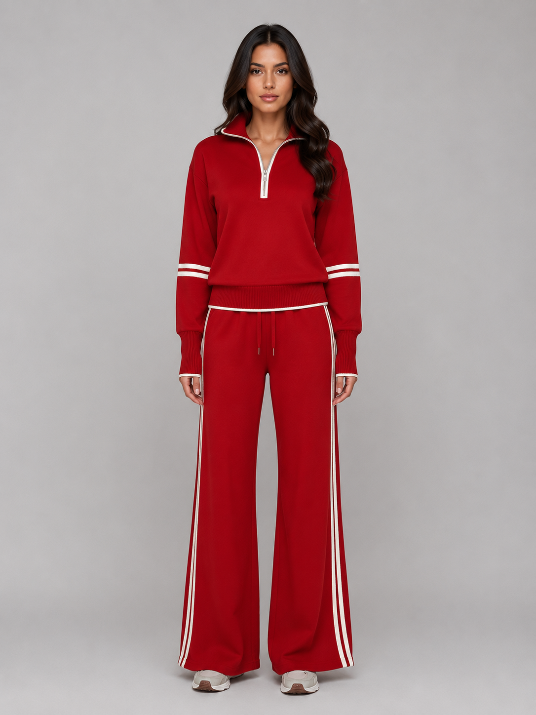 Toinette | Ensemble Loungewear Demi-Zip
