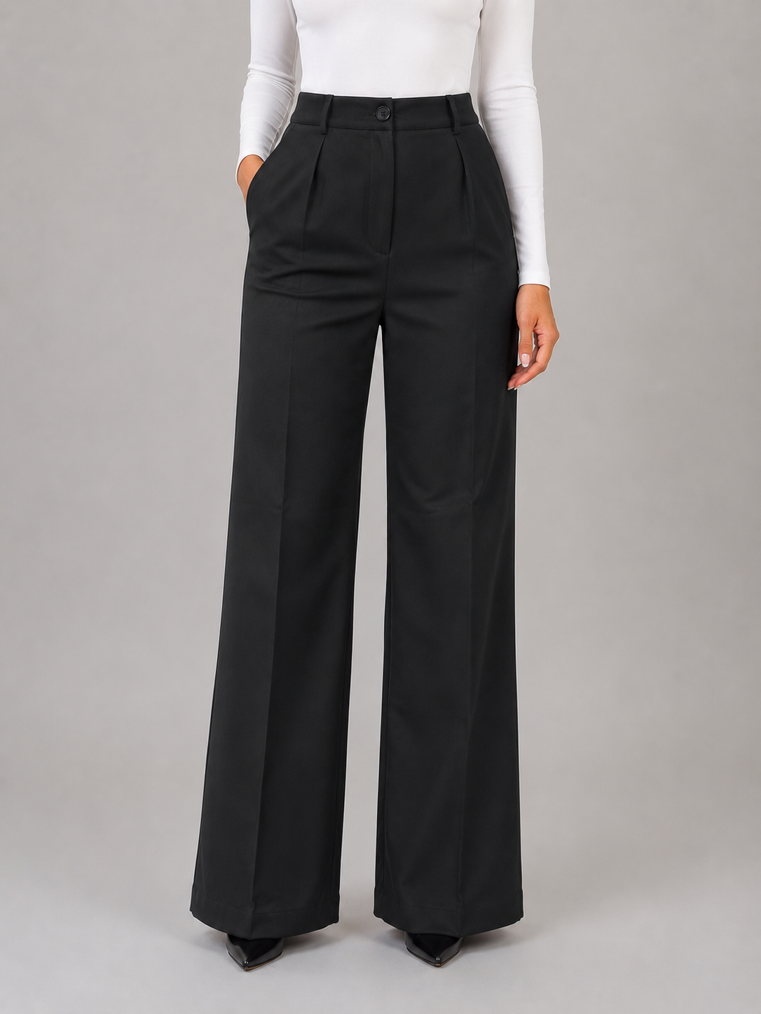Blandine | Pantalon Tailleur Taille Haute