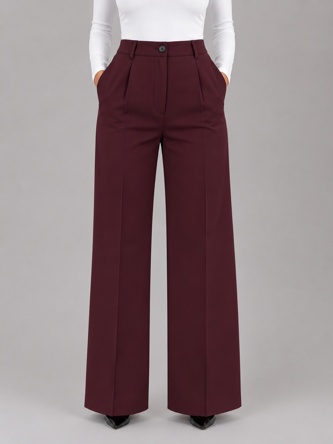 Annaël | Pantalon Tailleur Taille Haute