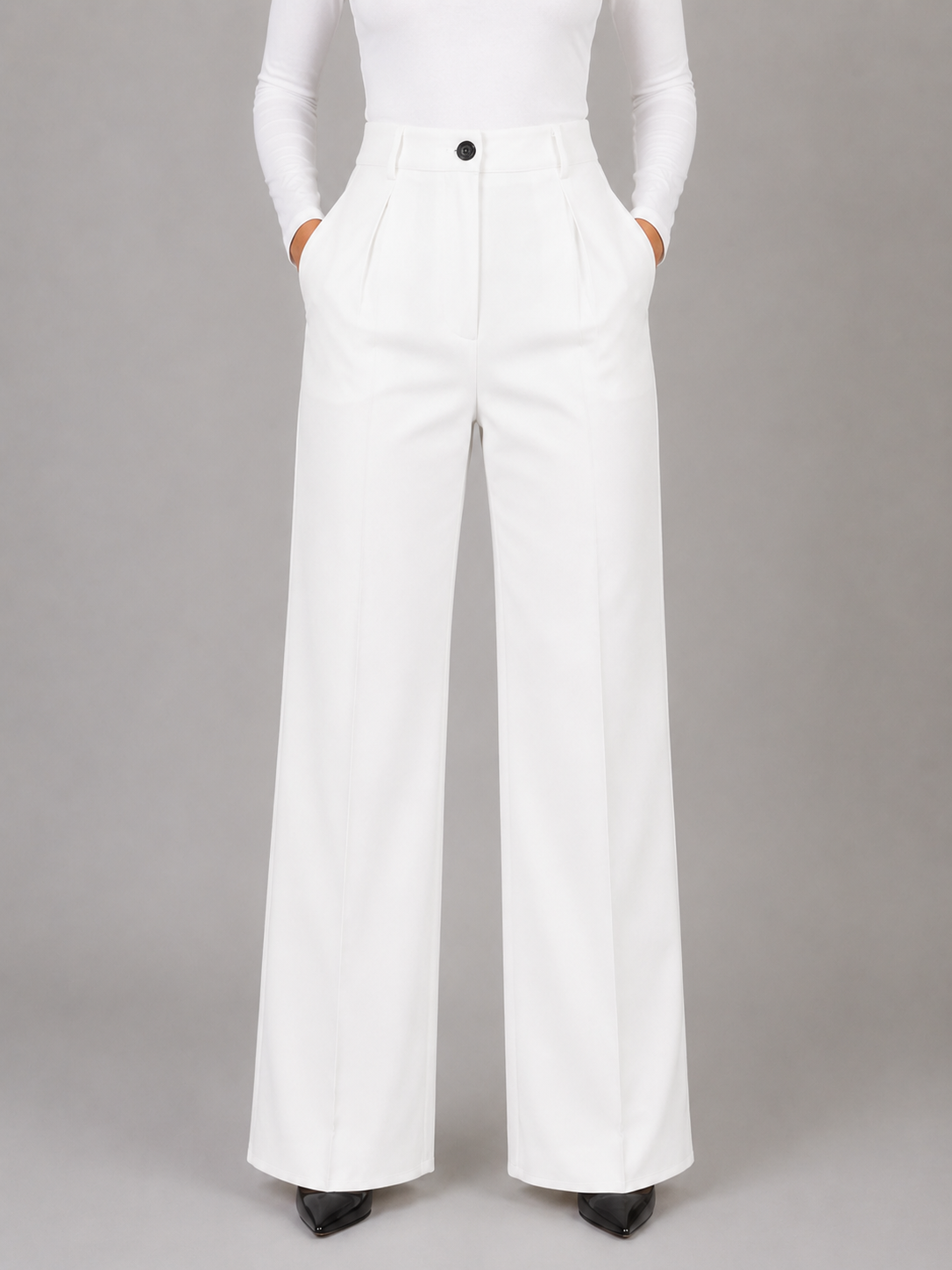Annaël | Pantalon Tailleur Taille Haute