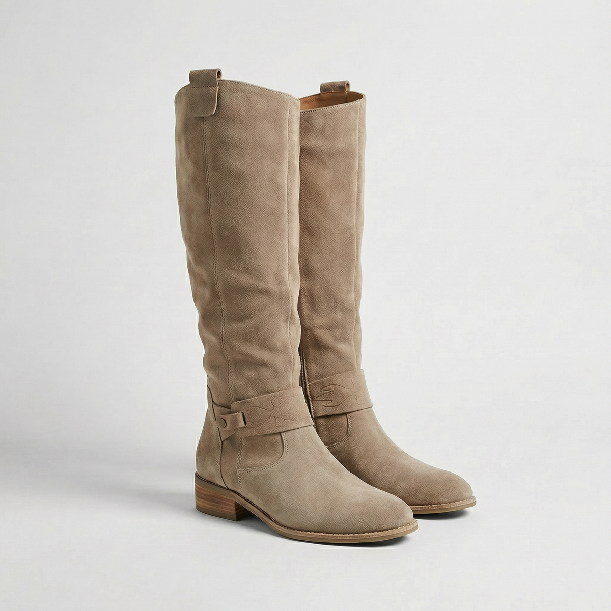 Lætitia | Bottes Souples Effet Daim