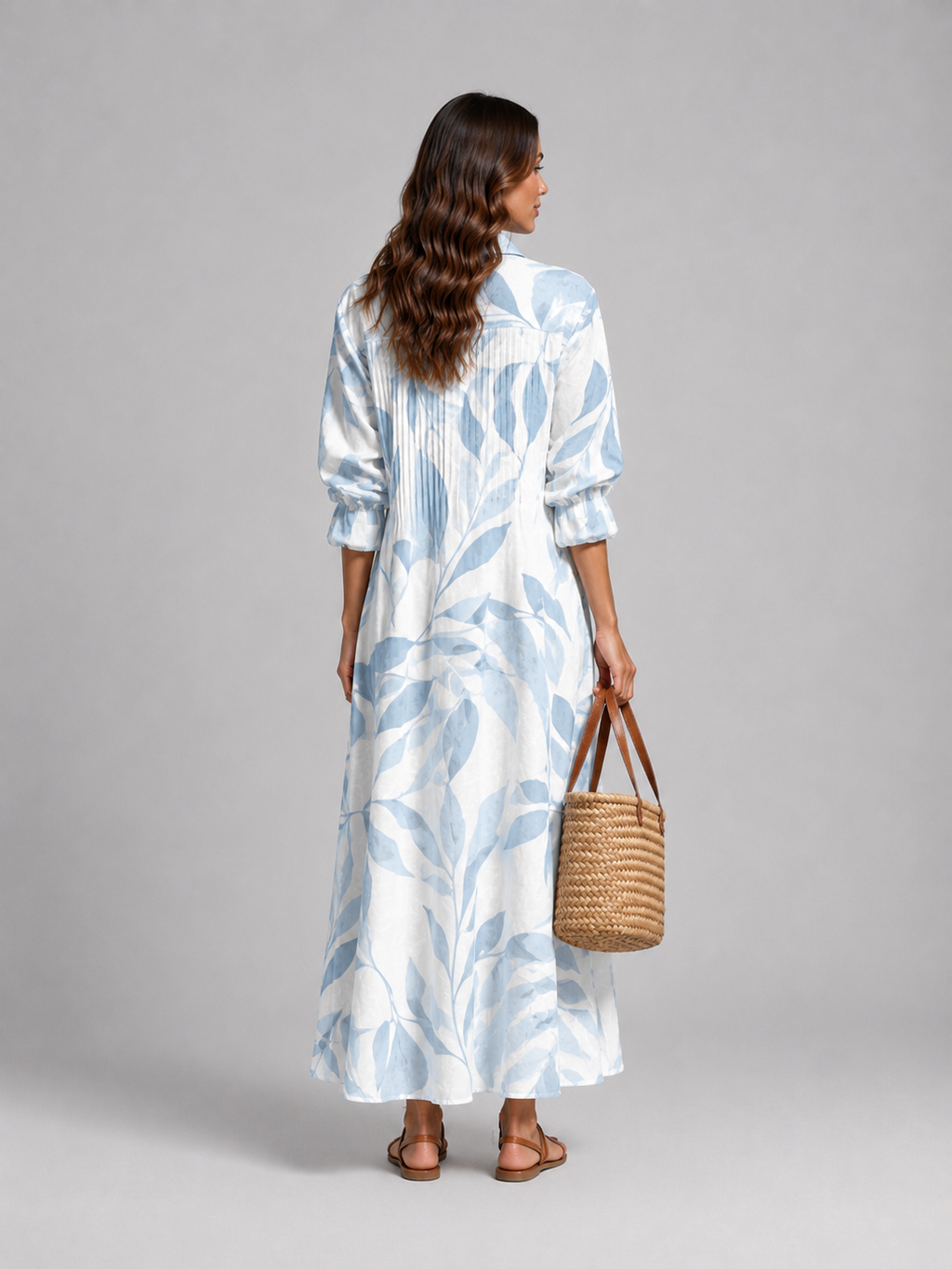 Célia | Robe Maxi Chemise