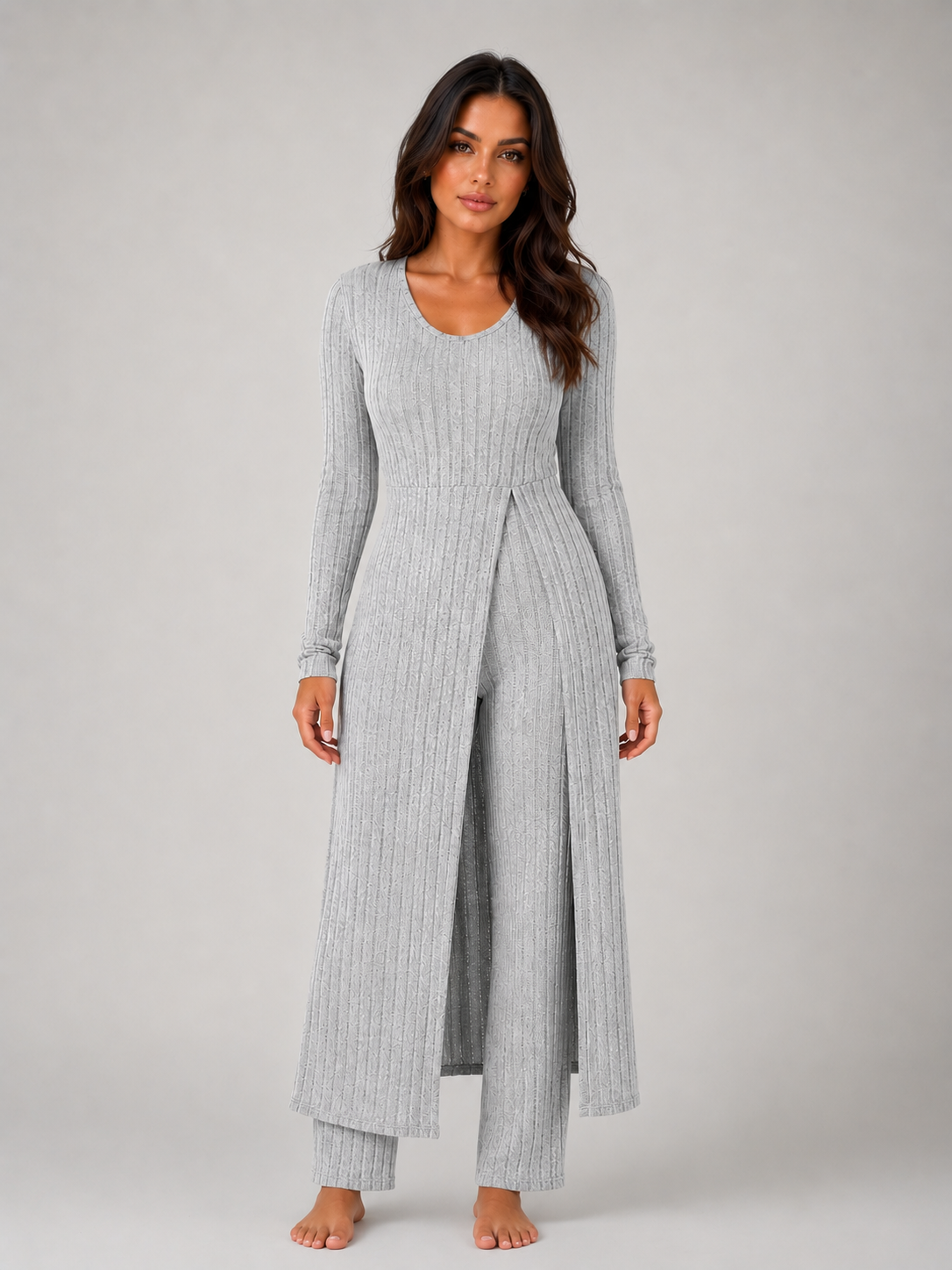 Olympe | Ensemble Côtelé Relaxed Fit