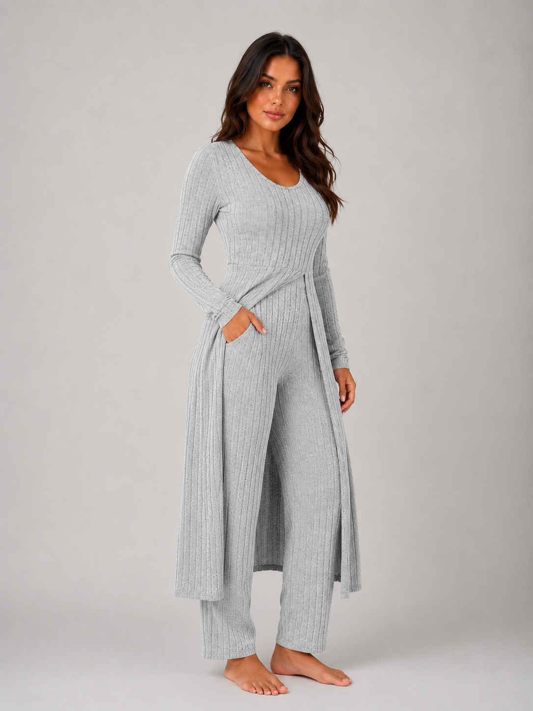 Olympe | Ensemble Côtelé Relaxed Fit