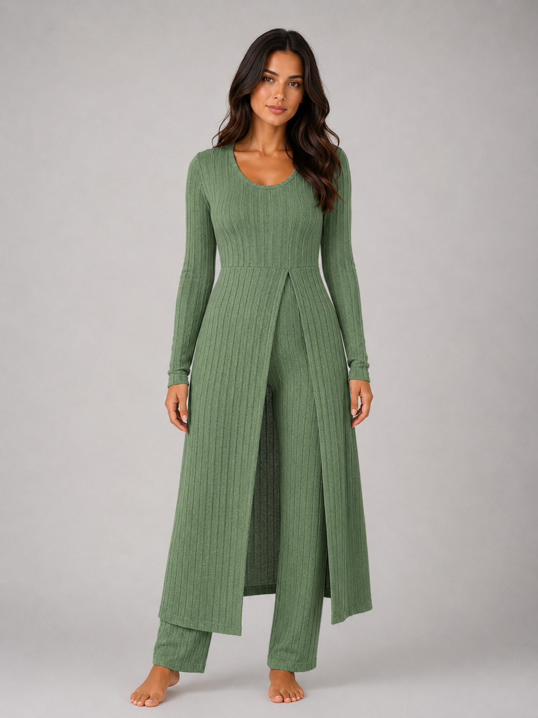Olympe | Ensemble Côtelé Relaxed Fit