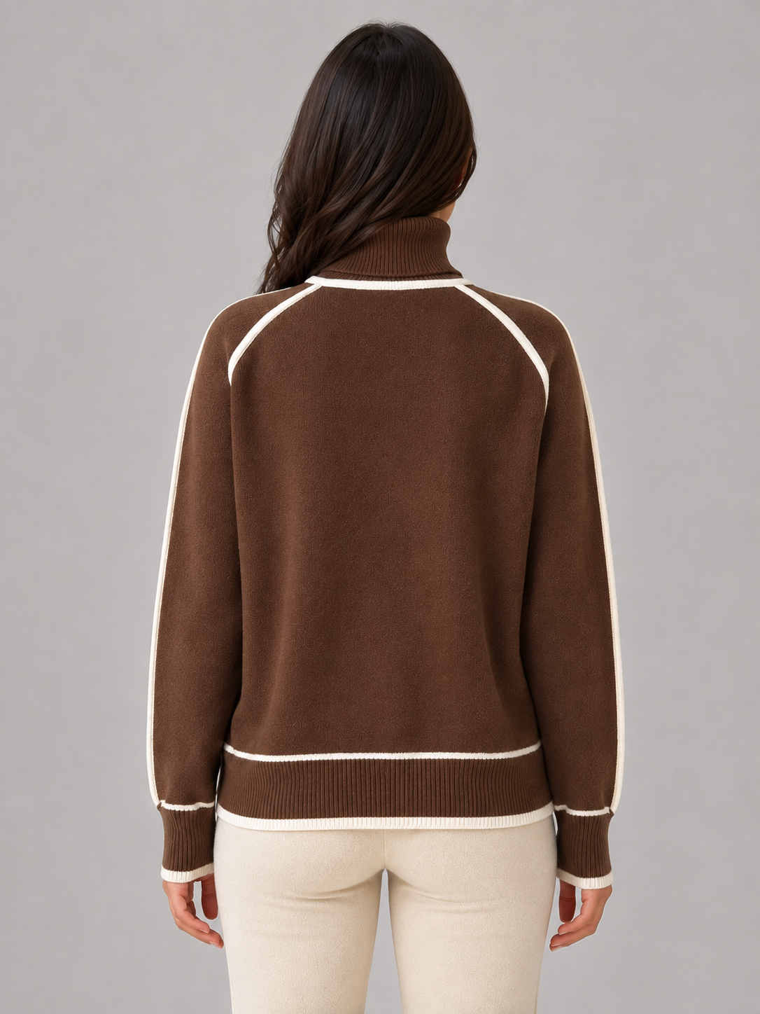 Christelle | Pull Col Roulé Relaxed Fit
