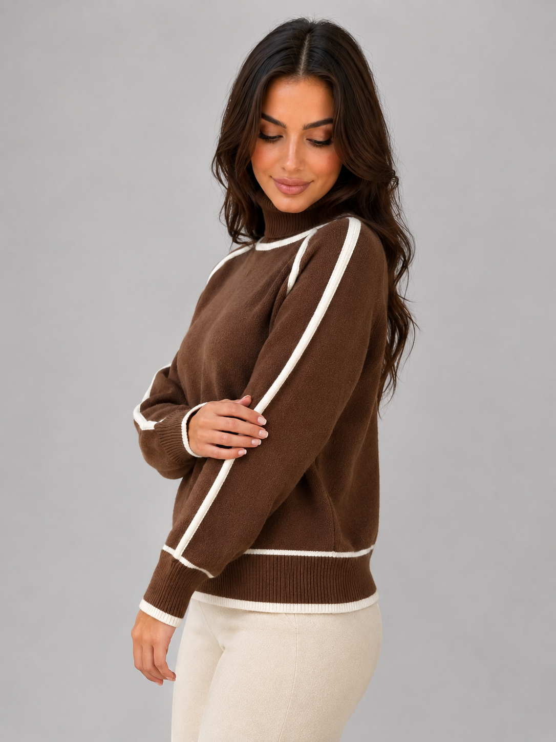 Christelle | Pull Col Roulé Relaxed Fit