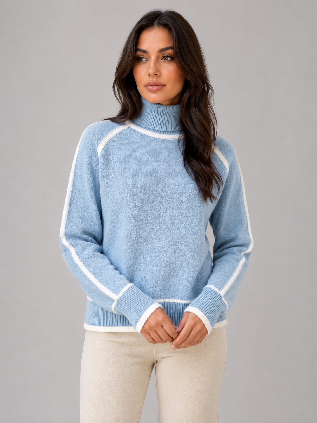 Christelle | Pull Col Roulé Relaxed Fit
