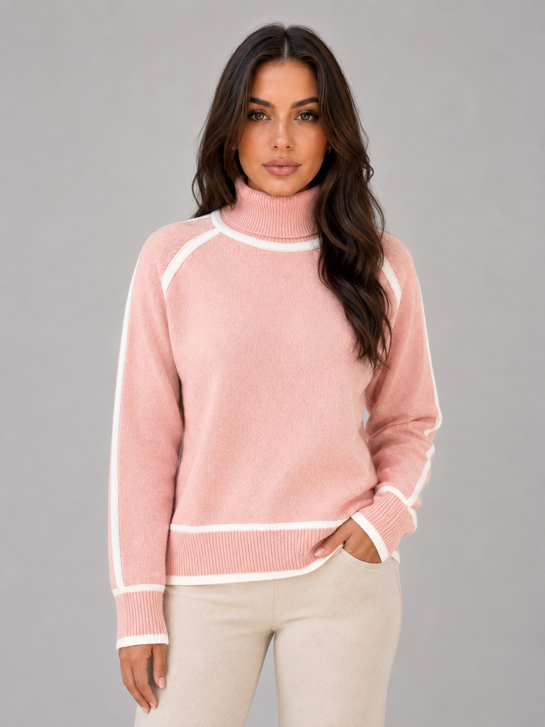 Christelle | Pull Col Roulé Relaxed Fit