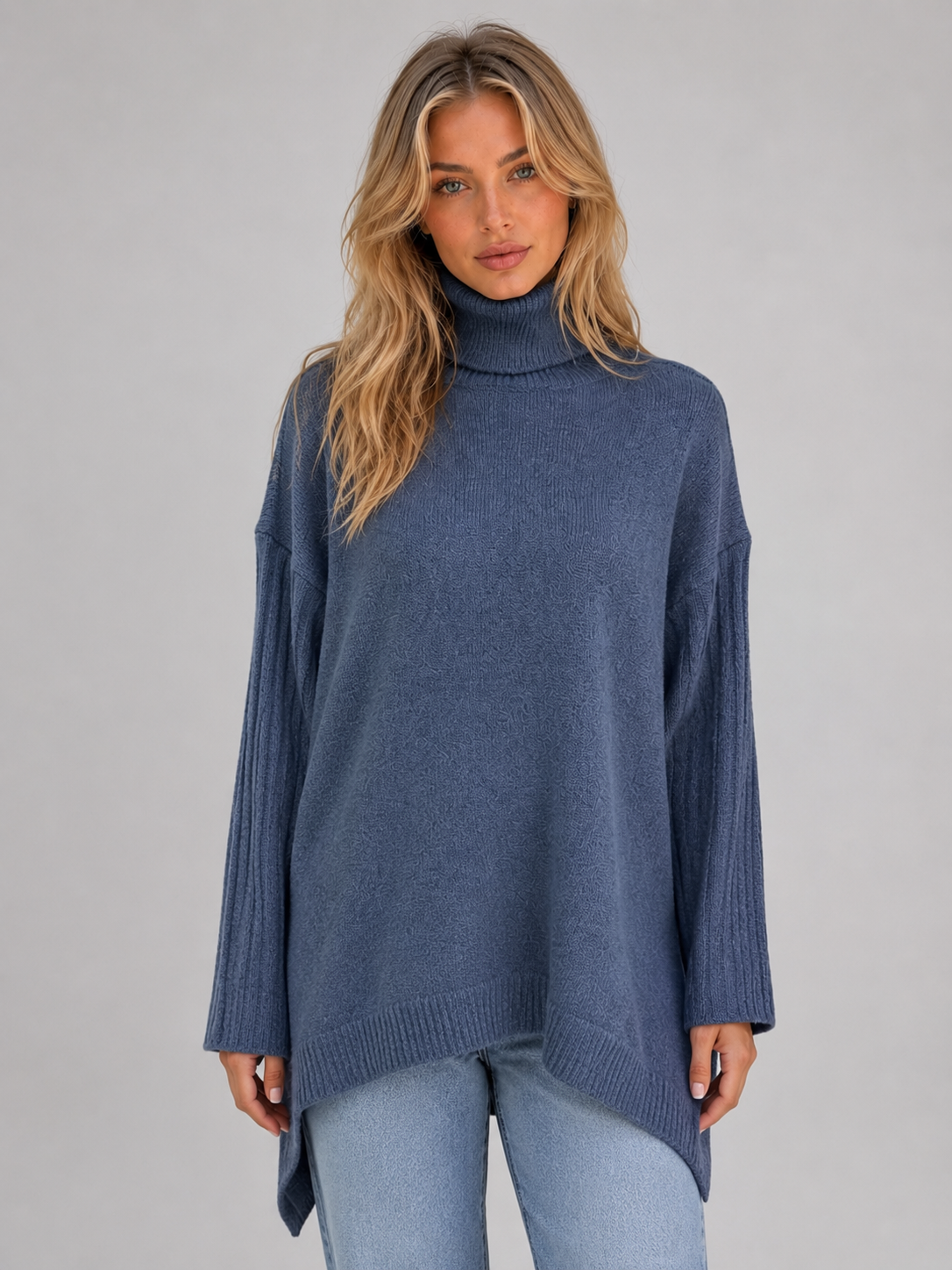 Sophie | Pull Col Roulé Oversize