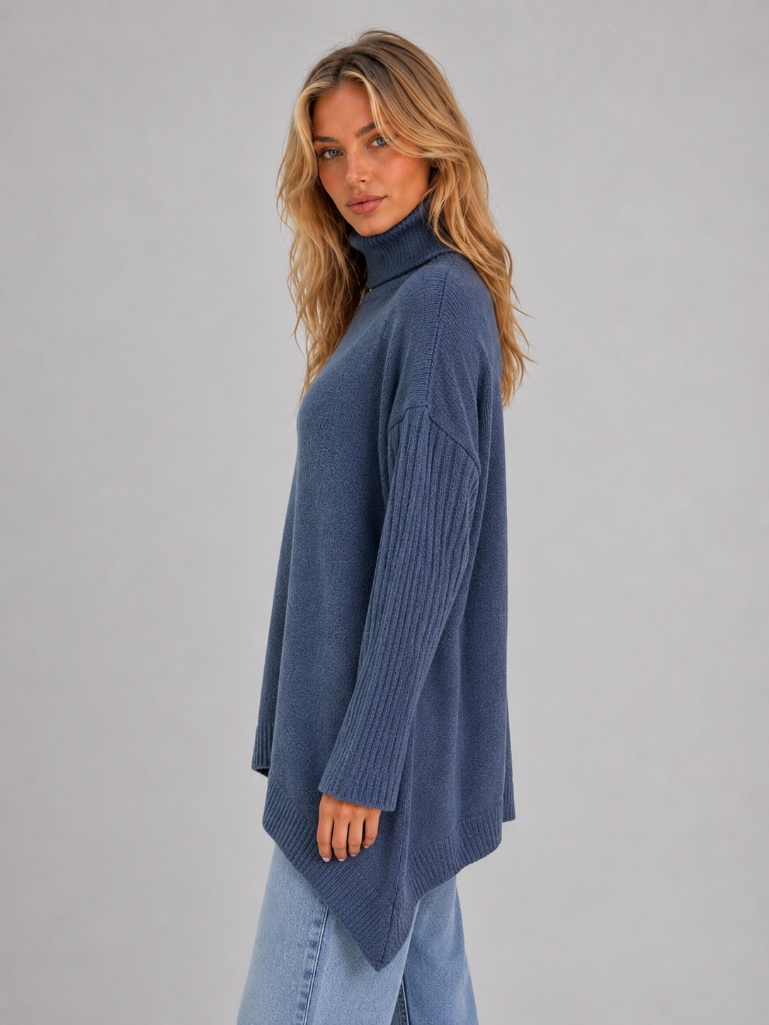 Sophie | Pull Col Roulé Oversize